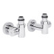 Комплект кранов под ТЭН Thermo Alliance Standart 1/2" хром
